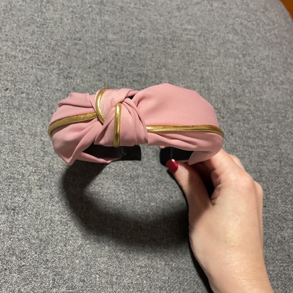 Top-knot pink headband, NWOT - Picture 2 of 5